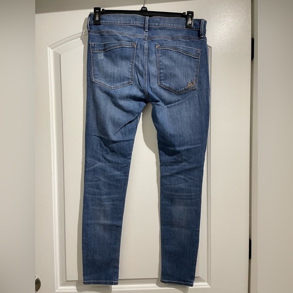 Express Jeans Distressed / Ripped Size 10 - Picture 2 of 4